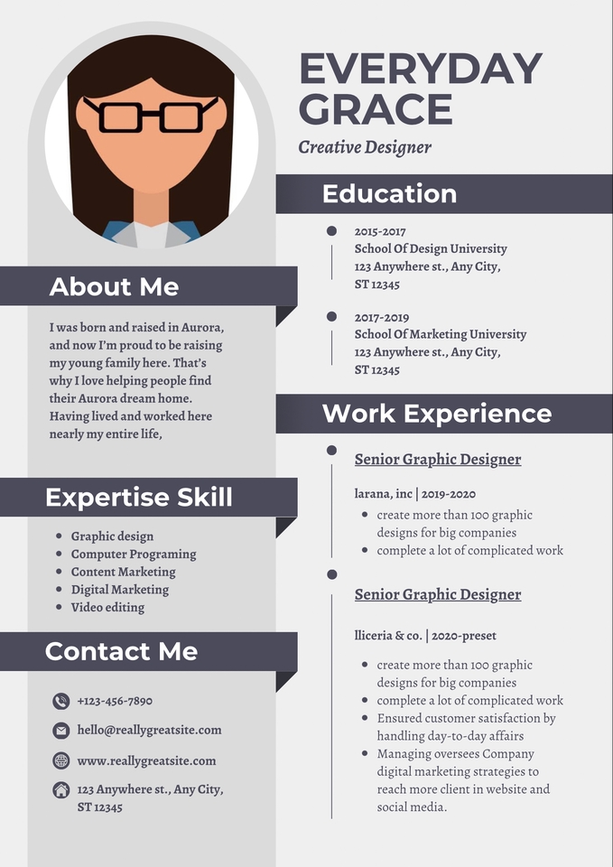 Portfolio & Resume - รับทำ Resume/ CV ราคากันเอง ได้งานไว - 8