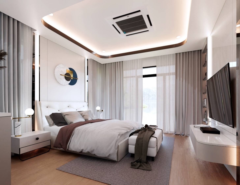 ออกแบบตกแต่งภายในและภายนอก - INTERIOR รับออกแบบตกแต่งภายใน บ้าน คอนโด รีโนเวท 3D Perspective - 2