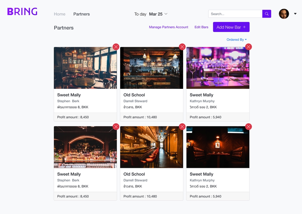 UX/UI Design for Web & App - POS for Admin งานออกแบบหน้าควบคุม ร้านอาหาร สำหรับ พนักงาน - 6
