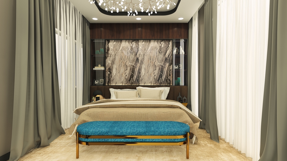3D & Perspektif - Desain Interior (Lengkap dengan material asli) - 3D Visual, Render - 13