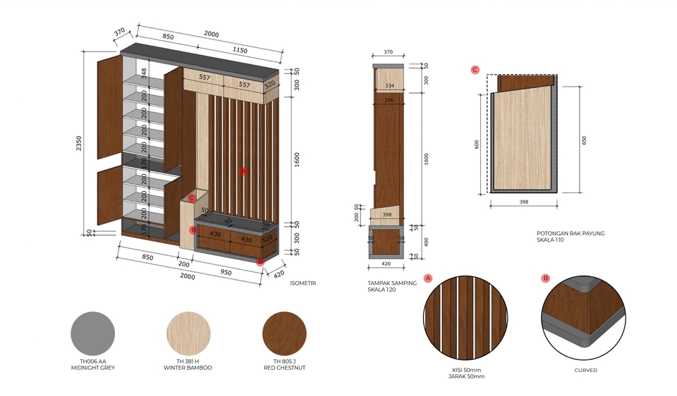 3D & Perspektif - Desain Interior Modern Minimalist  - 13