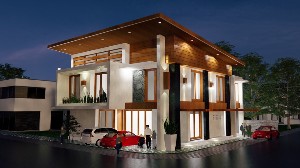 Jasa Desain Cafe / Restoran Minimalis, Klasik hingga Sederhana - RENDER INTERIOR/EXTERIOR FOTO/VIDEO PENGERJAAN HITUNGAN JAM!!