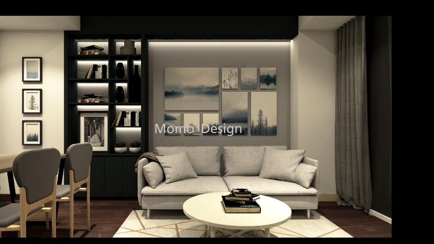 3D & Perspektif - Desain Interior Rumah, Apartemen, dan Kitchen Set - 1