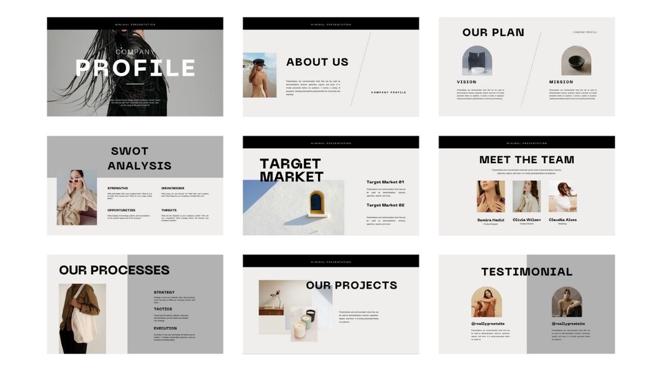 Presentation - ออกแบบ Presentation ทุกรูปแบบ Company profile, Project presentation, งานวิจัย, การบ้าน, งานกลุ่ม - 5