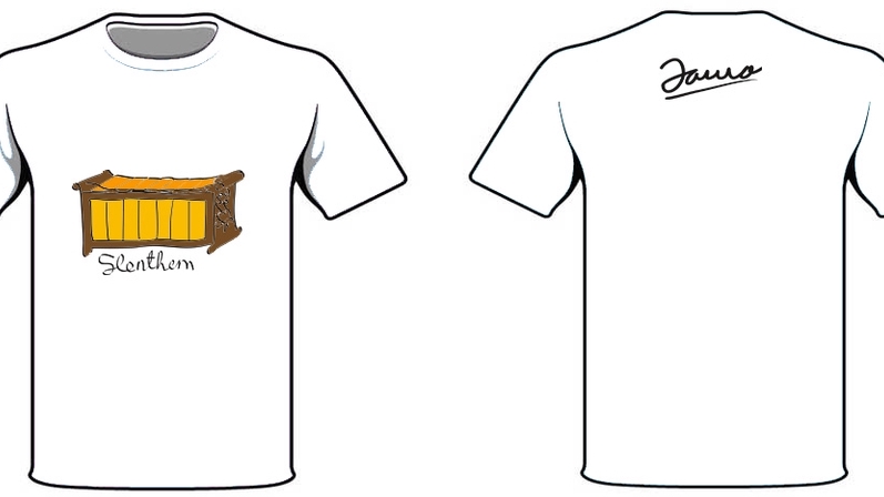 Desain Kaos & Motif - Logo Desain Kaos Sederhana - 3