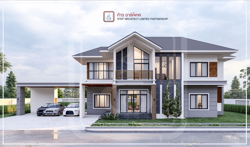 ออกแบบตกแต่งภายในและภายนอก - รับออกแบบ I ทำภาพ perspective Render - 29