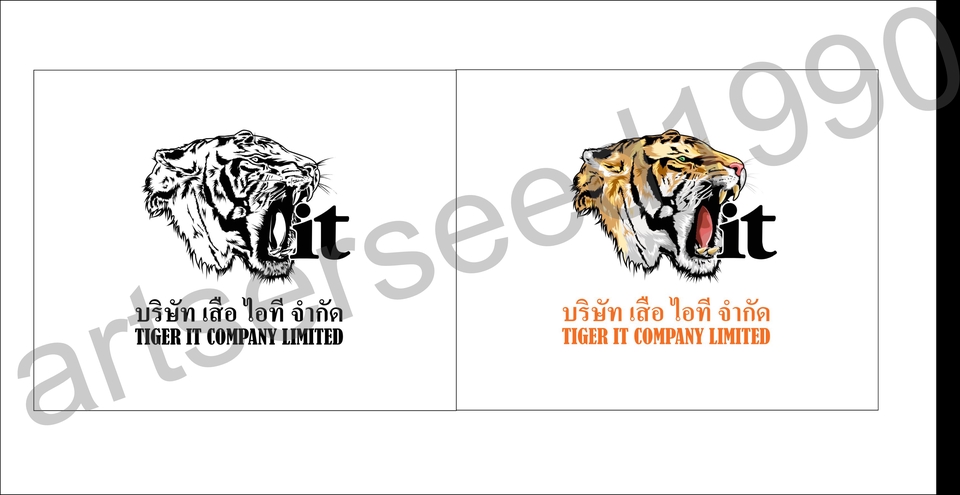 ภาพประกอบเวกเตอร์ - งานลายเส้น ลายไทย - 15