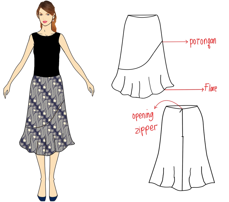 Desain Kaos & Motif - FASHION DESIGN - 3