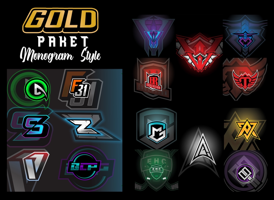 Logo - Design Mascot Esport, Mascot Perusahaan atau Logo Perusahaan, Logo Tim, Logo Game dst - 4