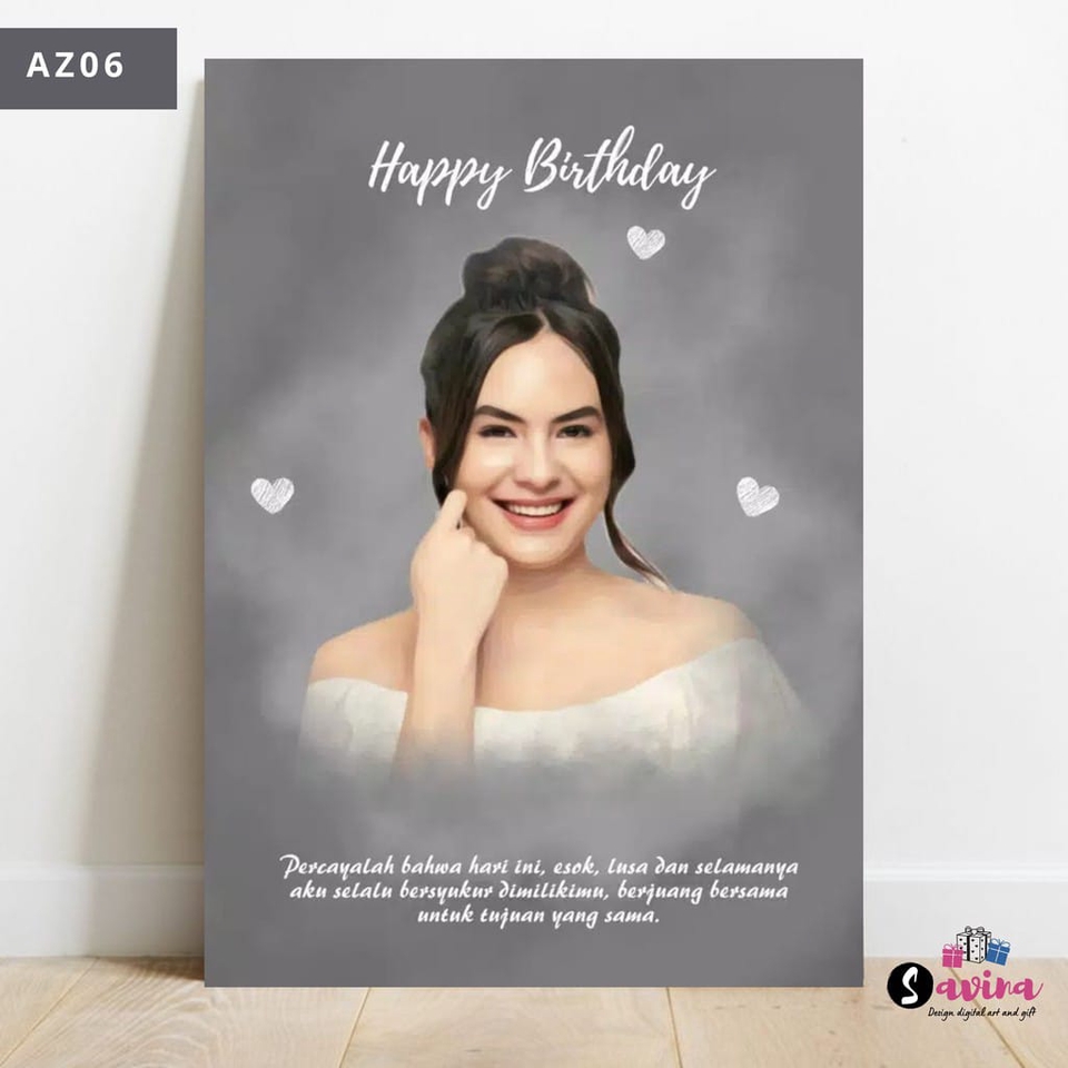 Gambar Potret - Design Foto Kado Unik Wisuda,Wedding, dan Lainnya - 2