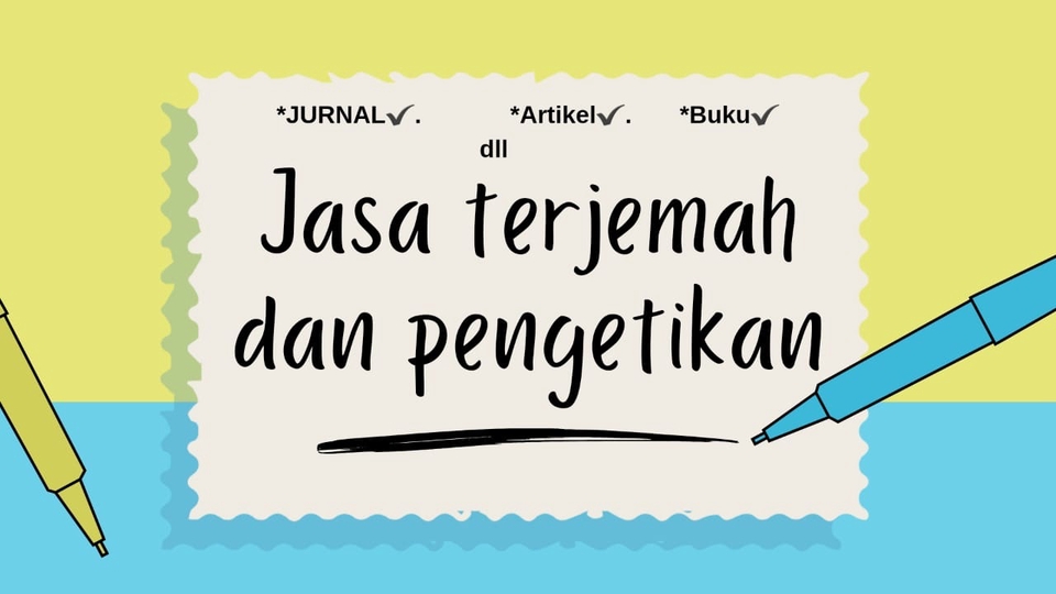 Pengetikan Umum - membantu mengetikkan tulisan makalah, jurnal dll,  - 1