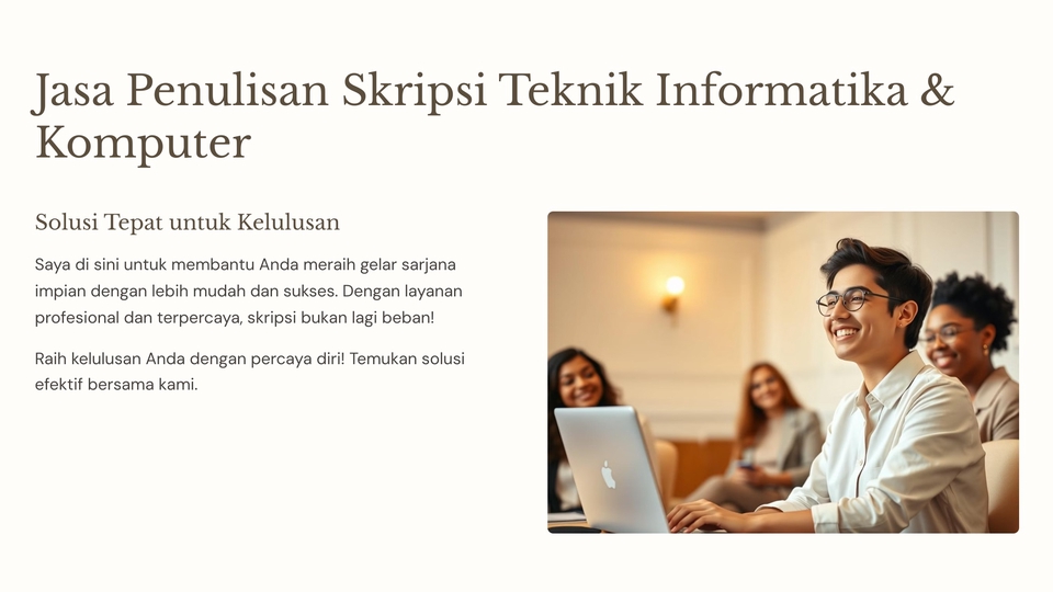 Jasa Lainnya di Web dan Pemrograman - Jasa Penulisan Skripsi untuk Jurusan Teknik Informatika dan Jurusan Komputer Lainnya