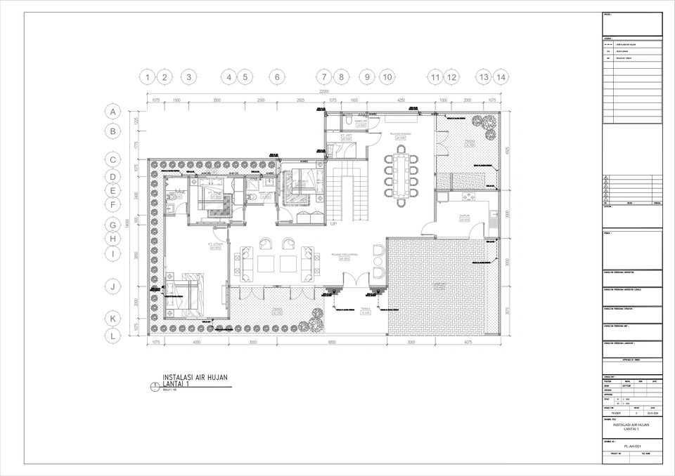 Jasa drafter autocad interior dan arsitektur murah, pembuatan desain rumah 3d dan denah 2d, drafter freelance.