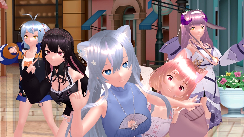 ทำโมเดล 3D - รับทำโมเดล 3D Model จากโปรเเกรม vroid สามารถรับลงใน Vrchat ได้ - 23