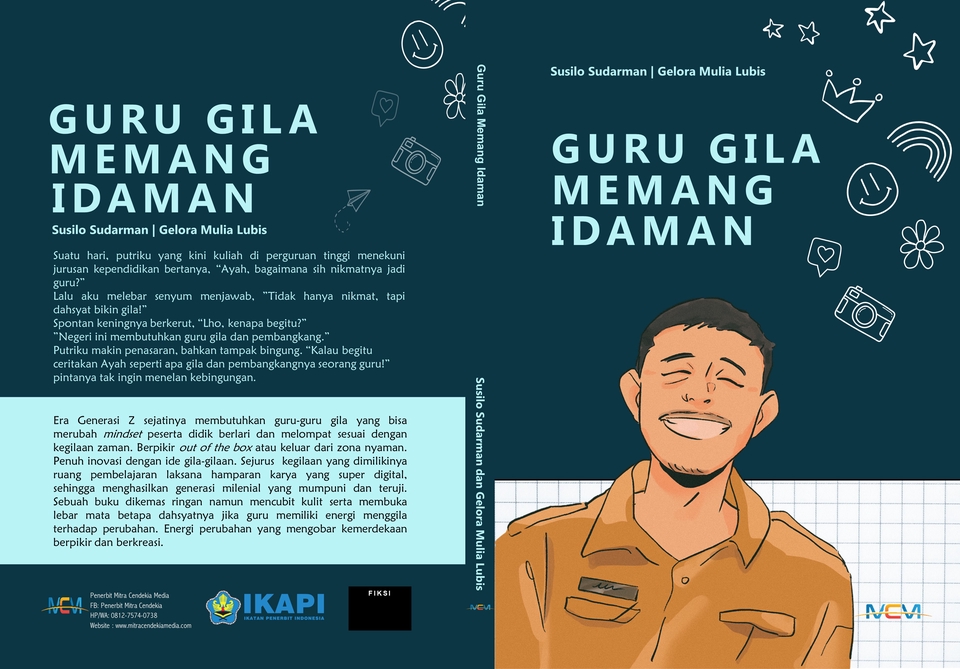 Digital Printing - Desain Cover Buku Ukuran A5, Unesco, B5. Harga Mulai 50k. Free proofreading sinopsis sesuai KBBI - 12