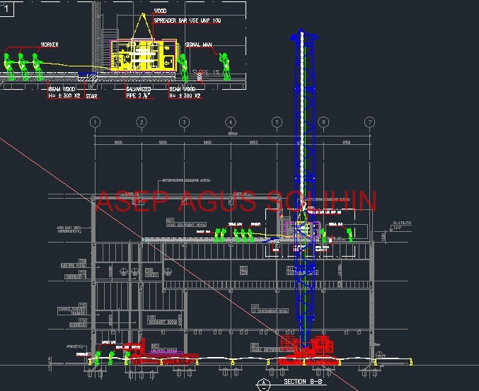 CAD Drawing - Desain HVAC, AC, Chiller, Ventilasi Kitchen - 7