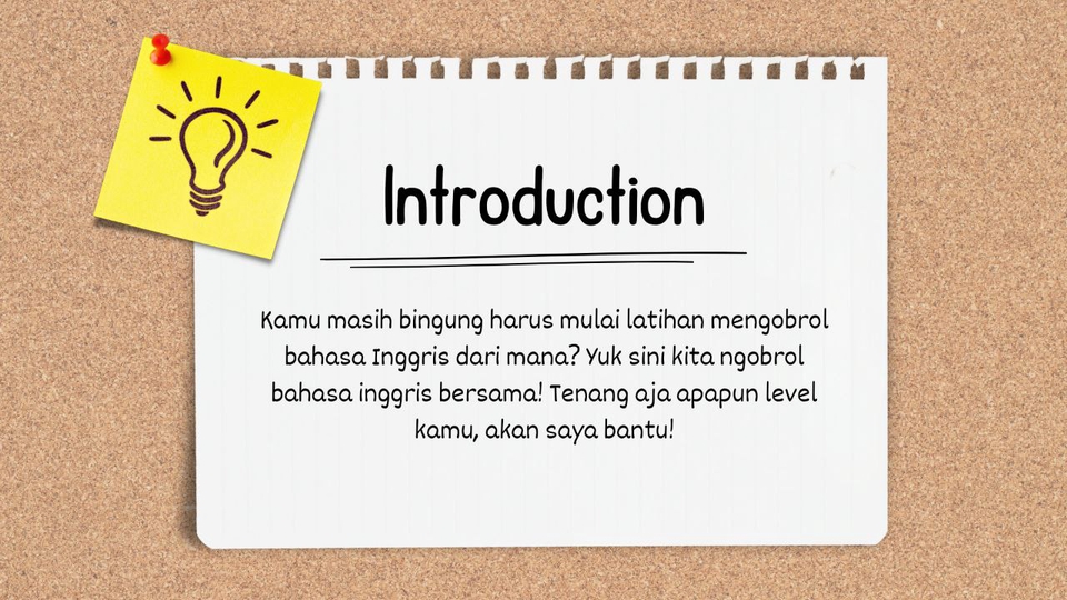 Belajar Bahasa Inggris Online:  Yuk Ngobrol Bareng! Tenang, Kami Bantu!