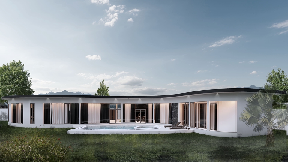 3D Perspective - รับทำ Model 3D / 3D Exterior&Interior perspective / 3D Animation - 3