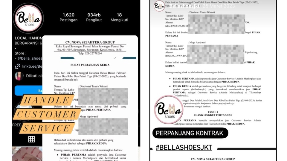 JASA ADMIN ONLINE, CUSTOMER SERVICE (SOCIAL MEDIA SPECIALIST)