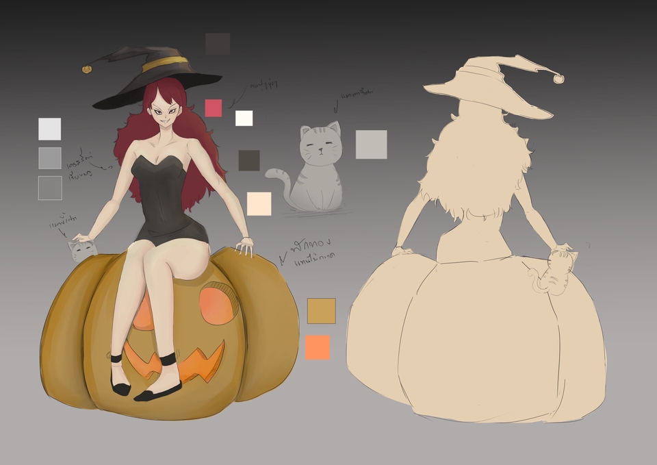 ออกแบบ Character & Mascot - Character Design / 2D Game Artist / 3D Model / Garphic Design / Motion Garphic / Photography - 7