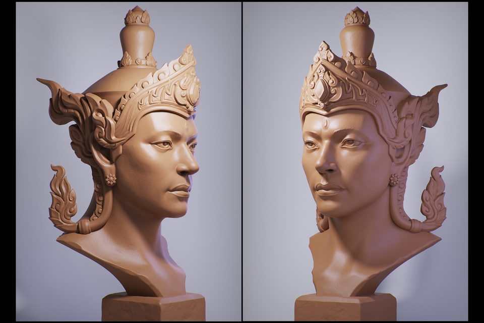 ทำโมเดล 3D - รับออกแบบ 3d Model Character  - 7