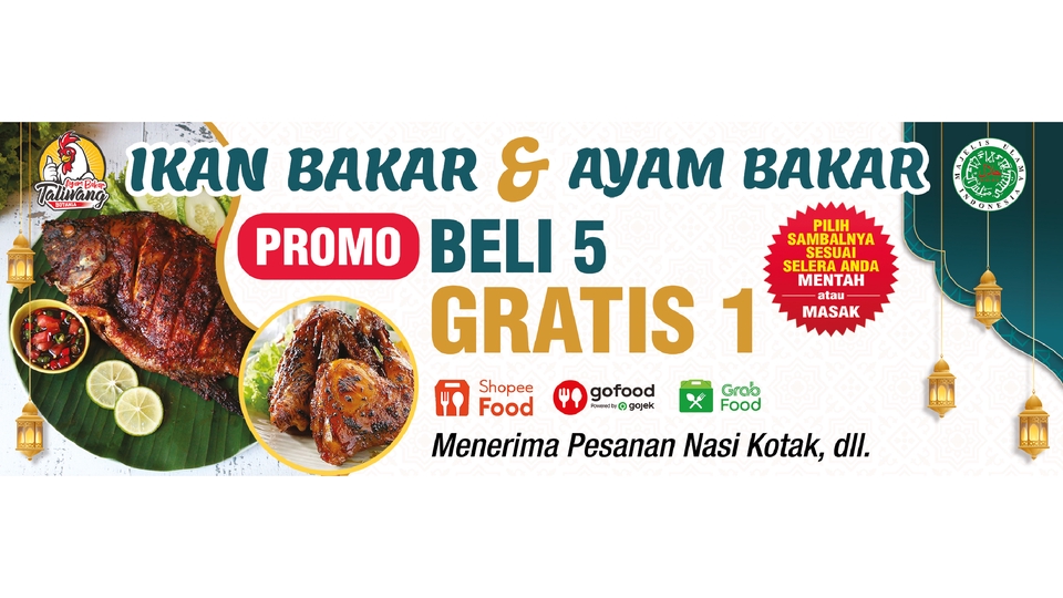 Digital Printing - DESAIN BANNER/SPANDUK SIAP CETAK - 3