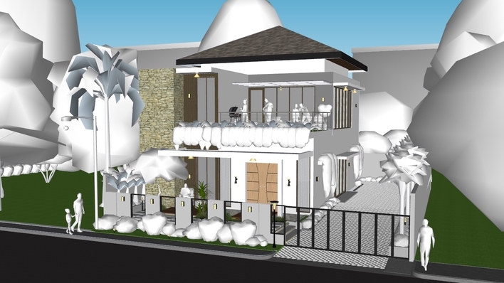 3D & Perspektif - 3D/Rendering Realistic Interior & Eksterior (BIM Archicad/Sketchup Modelling) - 6