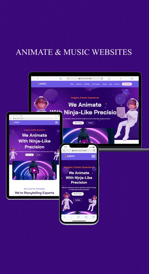 Web Development - Jasa pembuatan web statis ( html, css, dan javascript ) - 3