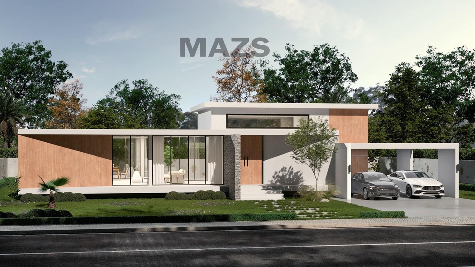 3D Perspective - รับขึ้น 3D model render exterior/interior และลงสี plan - 14