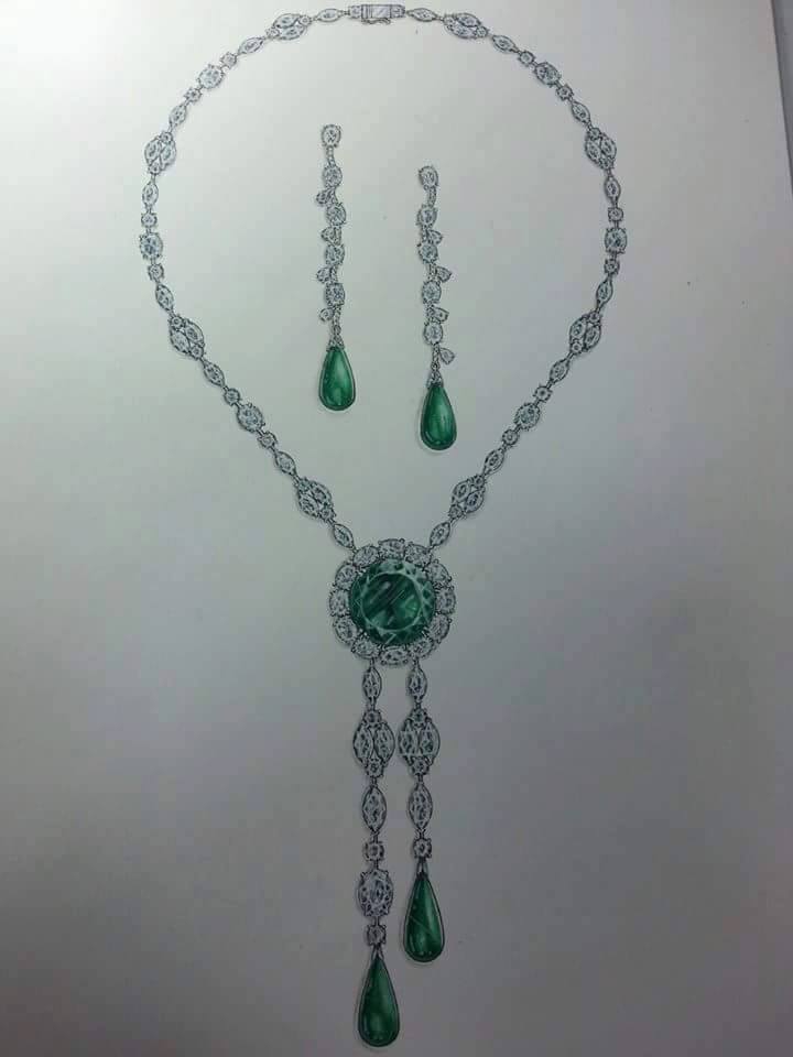 อื่นๆ - ออกแบบเครื่องประดับ เขียนมือ hand sketch jewelry design - 14