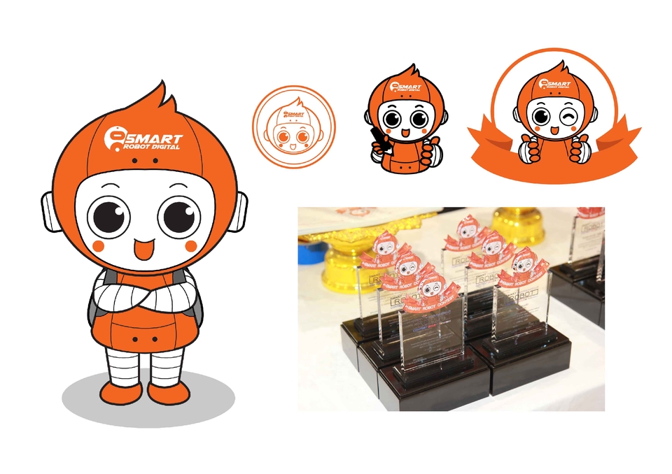 ออกแบบ Character & Mascot - ออกแบบคาแรคเตอร์ / มาสคอต / มาสคอตโลโก้ หลากหลายแบบสไตล์ - 7