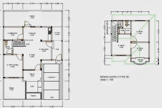 GAMBAR CAD 2D DAN 3D 