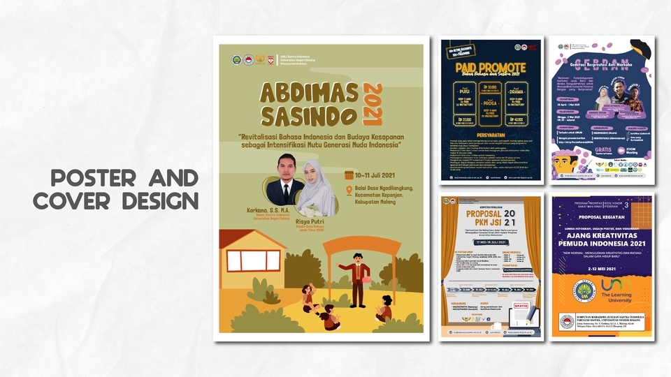 Digital Printing - Desain Pamflet | Desain Cover Proposal - 1