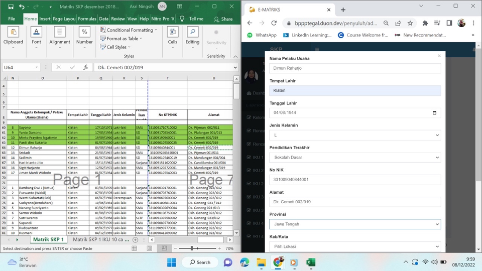 Jasa data entry excel online, input data spreadsheet, data entry freelance.