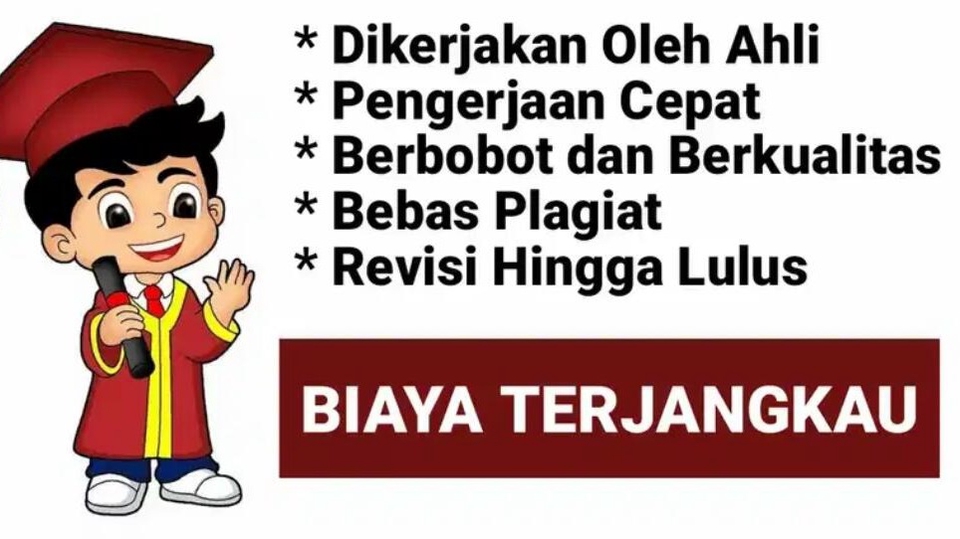Jasa Lainnya - Penulis Jasa Skripsi dan Tesis - 1