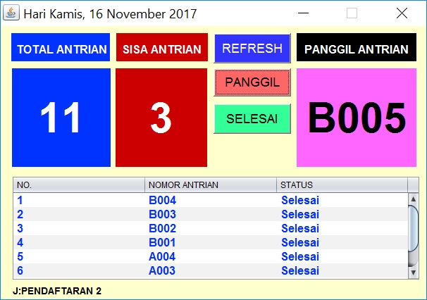 Aplikasi Desktop - Antrian Pasien Rumah Sakit Atau Puskesmas Dll - 13