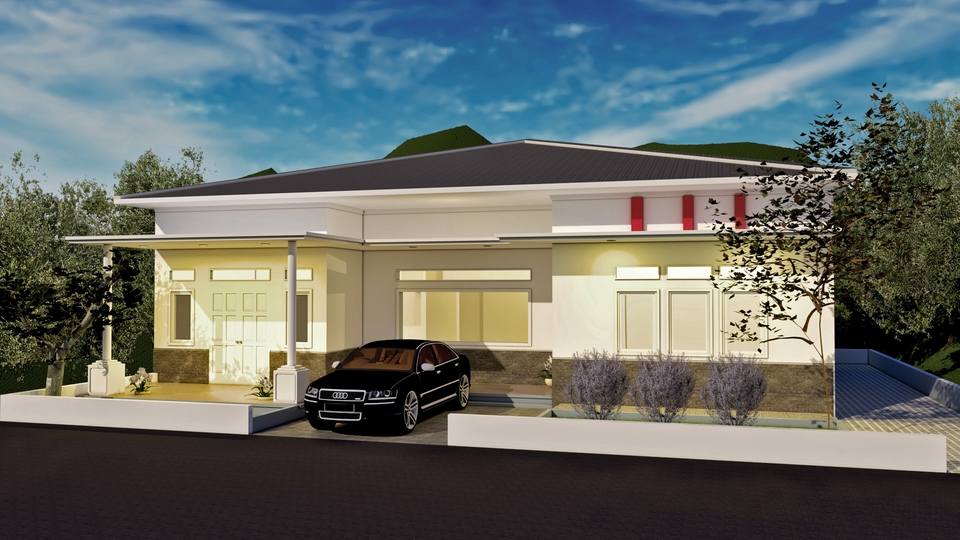 3D & Perspektif - Design Rumah Exclusive Cepat Dan Akurat ! - 10