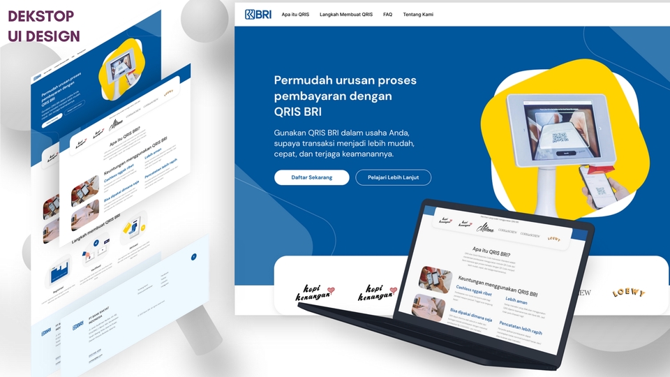 Jasa UI/UX Design Mobile & Desktop