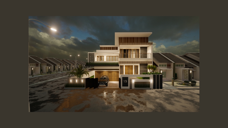 3D & Perspektif - 3D Modern Design - Exterior & Interior - Harga Terjangkau - 5