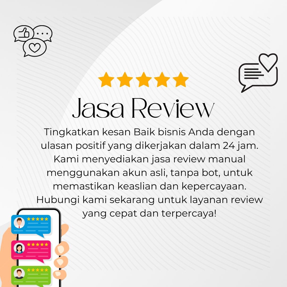 Memberi Review - Jasa Review Marketplace dan Google Maps - 2