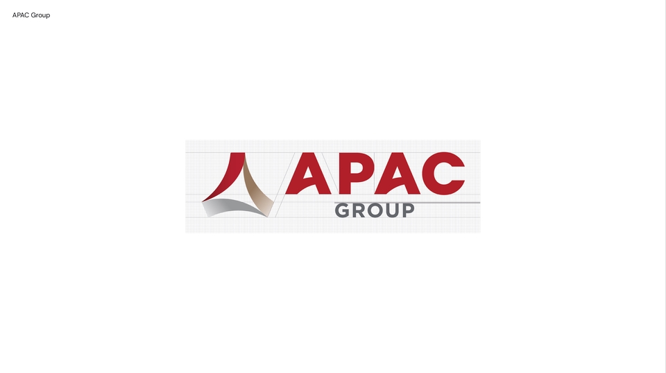ออกแบบ Corporate Identity APAC Group โลโก้และแบรนด์