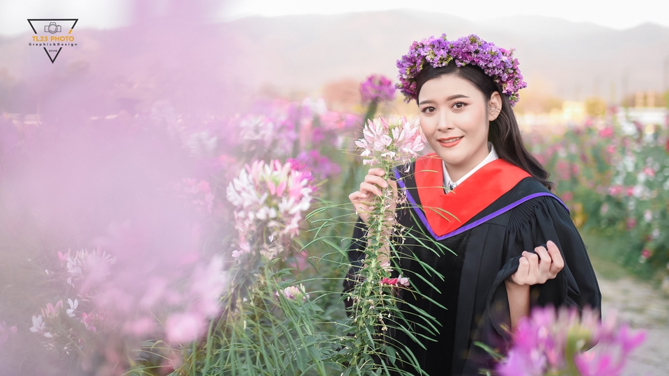 Photography - ถ่ายรูปสวนดอกไม้ รับปริญญา พรีเวดดิ้ง งานแต่ง (พื้นที่เชียงใหม่) - 4