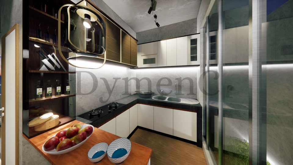 Jasa desain interior dan arsitektur 3d untuk apartemen modern dan minimalis.