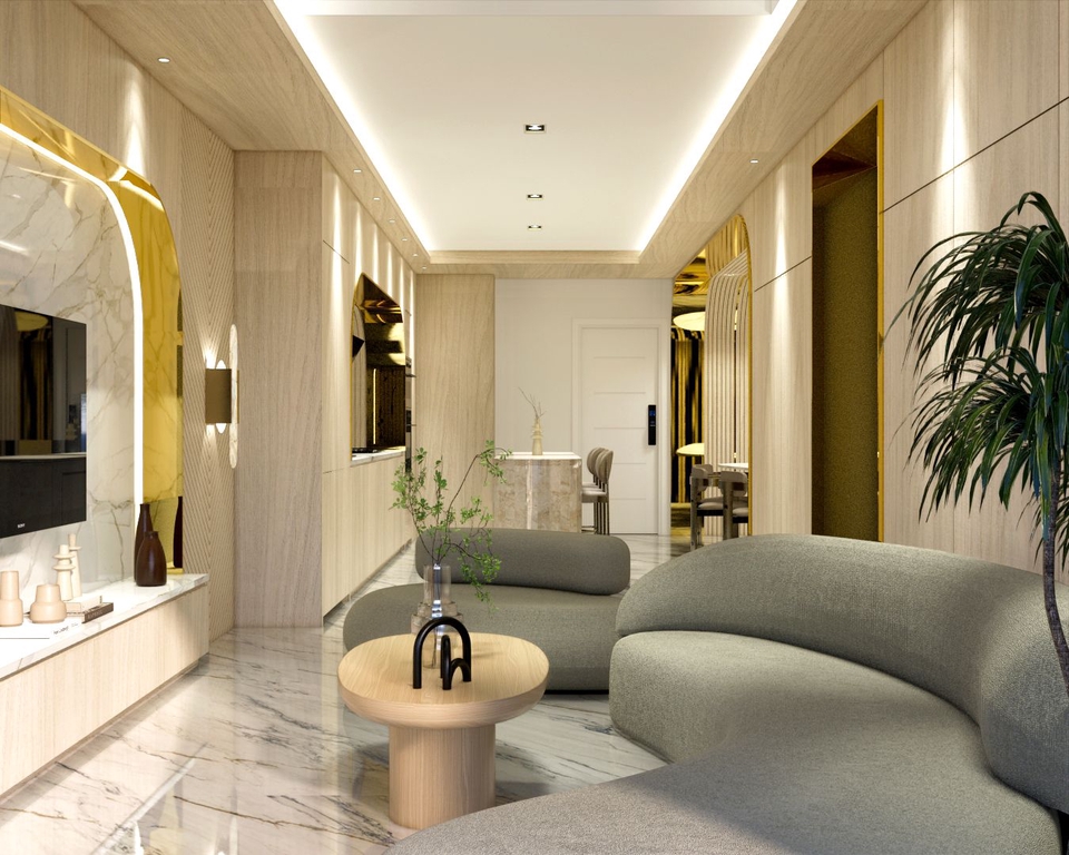 Jasa Desain Interior Rumah Minimalis Modern dan Mewah dengan Interior Cafe yang Unik dan Menarik - Layanan Freelance Desain 3D