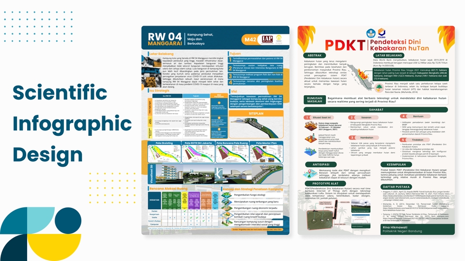 Infografis - Desain Poster Infografis Modern & Simple Cepat Jadi (Cocok Untuk Tugas Akhir & Tugas Kuliah) - - 6