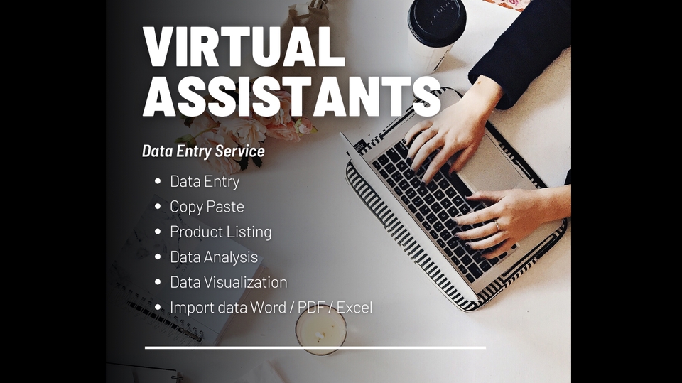 Entri Data - Virtual Assistant Data Entry / Input Data fast Delivery - 1