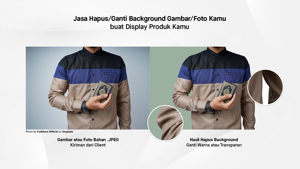 Edit Gambar & Photoshop - Jasa Hapus/Ganti Background Gambar/Foto Kamu - 1