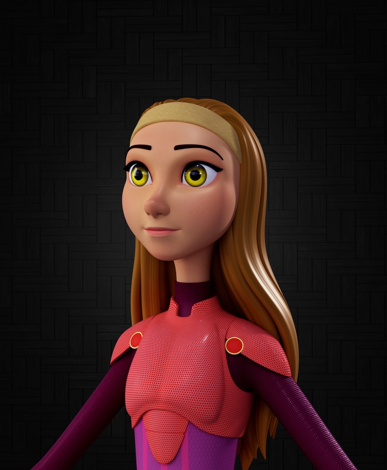 3D & Animasi - 3D Character Modeling - 8
