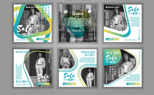 Banner Online - PROMO Premium Design Banner Instagram Feed - 17