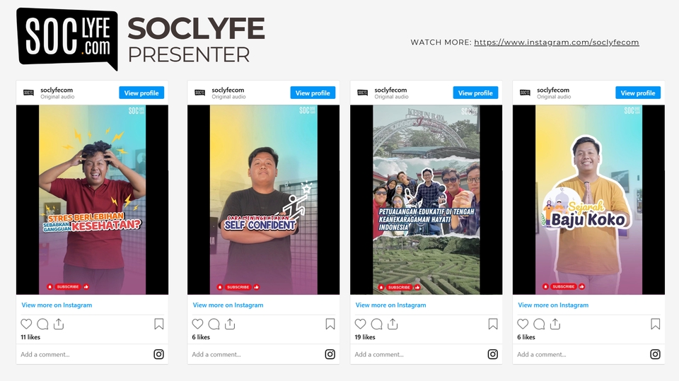Jasa iklan instagram, jasa facebook ads, jasa promosi fanpage facebook, jasa marketing instagram, jasa digital marketing, dan jasa pasang iklan di instagram dengan SOCLYFE.